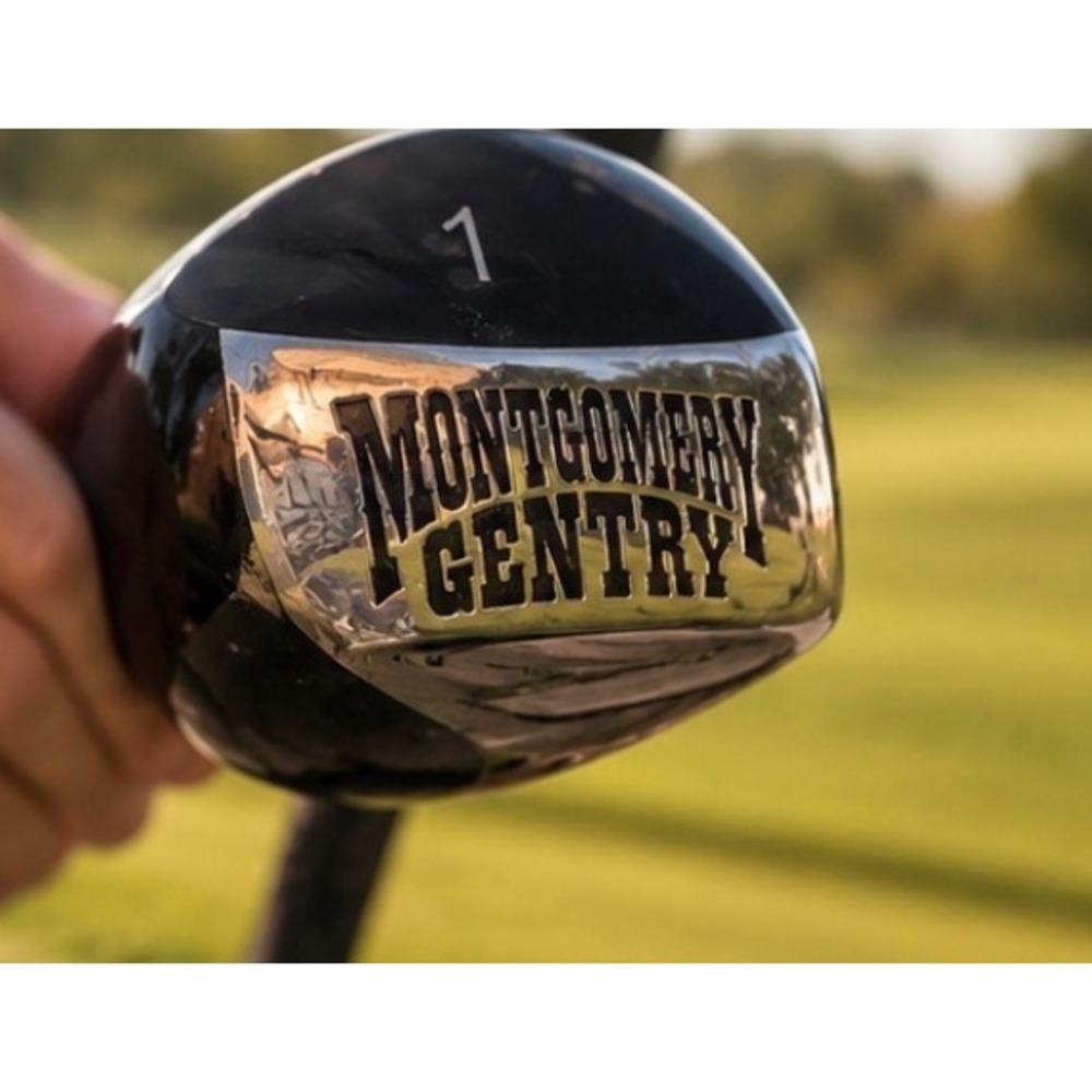 RARE Montgomery Gentry Autographed Razor Golf Club Driver